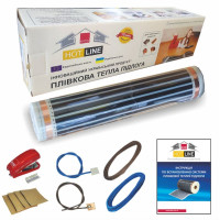 Комплект пленочного теплого пола HOT LINE ПП-6 1320Вт 6,0кв.м Eltis Electric 72610