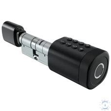 Биометрический замок SEVEN LOCK SL-7774BF black (35-90мм) (цилиндр)