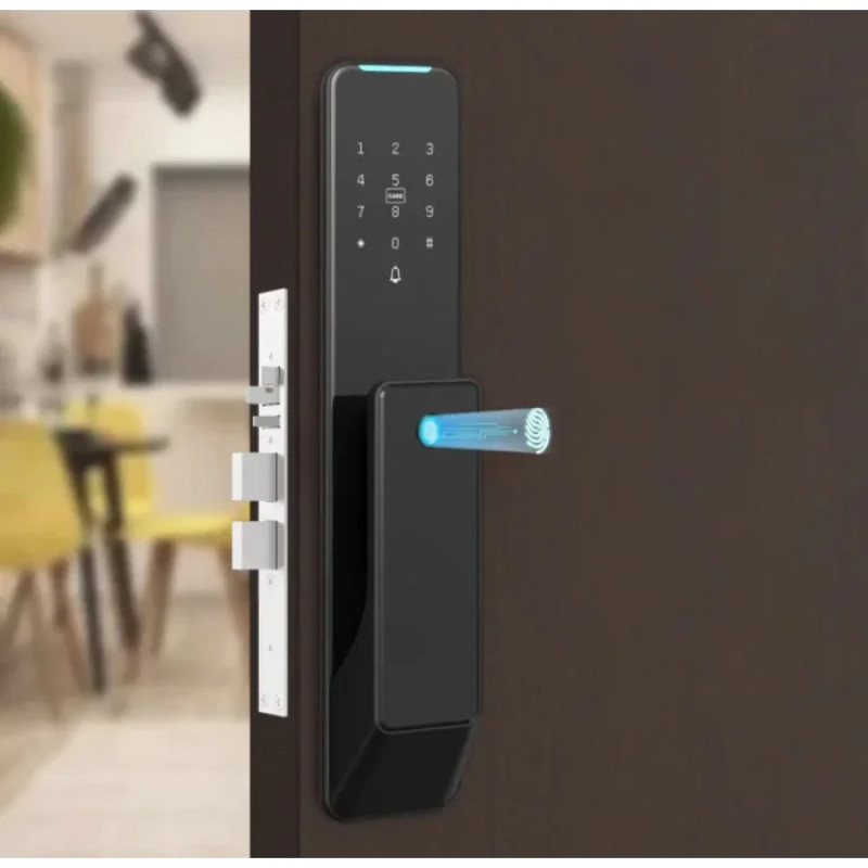 Біометричний замок SEVEN LOCK SL-7775BF black 