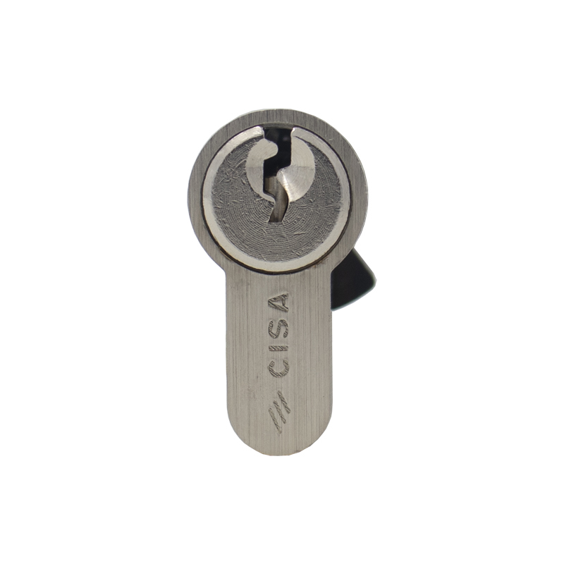 Циліндр CISA C2000 70 (35*35) нікель матовий 3 ключі 