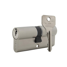Цилиндр CISA C2000 70 (35*35) никель матовый 3 ключа