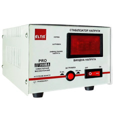 Стабилизатор напряжения PRO-350VA LED цифр. 1-фазный 350ВА Eltis Electric симисторный 70386
