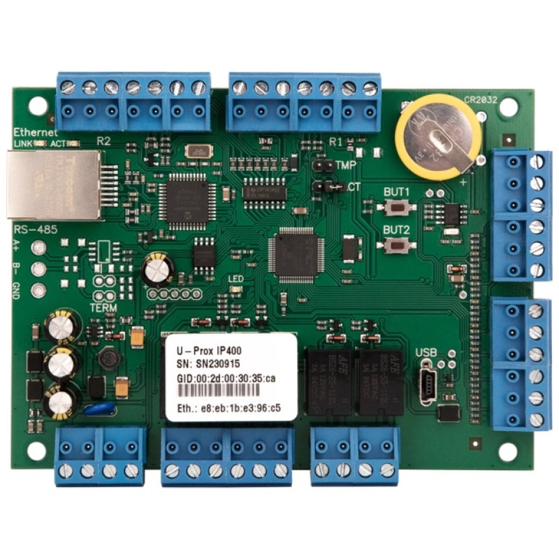 Комплект контролера доступу та LFP акумулятор U-Prox IP400 + Ritar R-LFP12.8V6AH