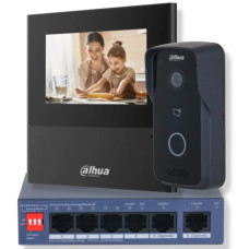 Комплект видеодомофона Dahua KIT (Lite) - black