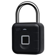 Замок навесной Via Security VL-1F/TB со считывателем отпечатка пальца