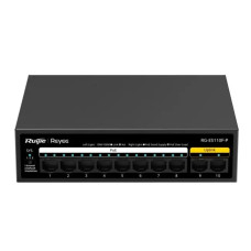 Коммутатор 10 портов неуправляемый Ruijie Reyee RG-ES110F-P PoE
