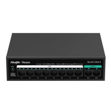Коммутатор 10 портов неуправляемый Ruijie Reyee RG-ES110FG-P PoE