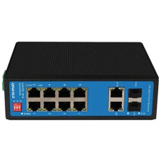 Коммутатор 12 портов неуправляемый Ewind EW-PIS1812-8GE