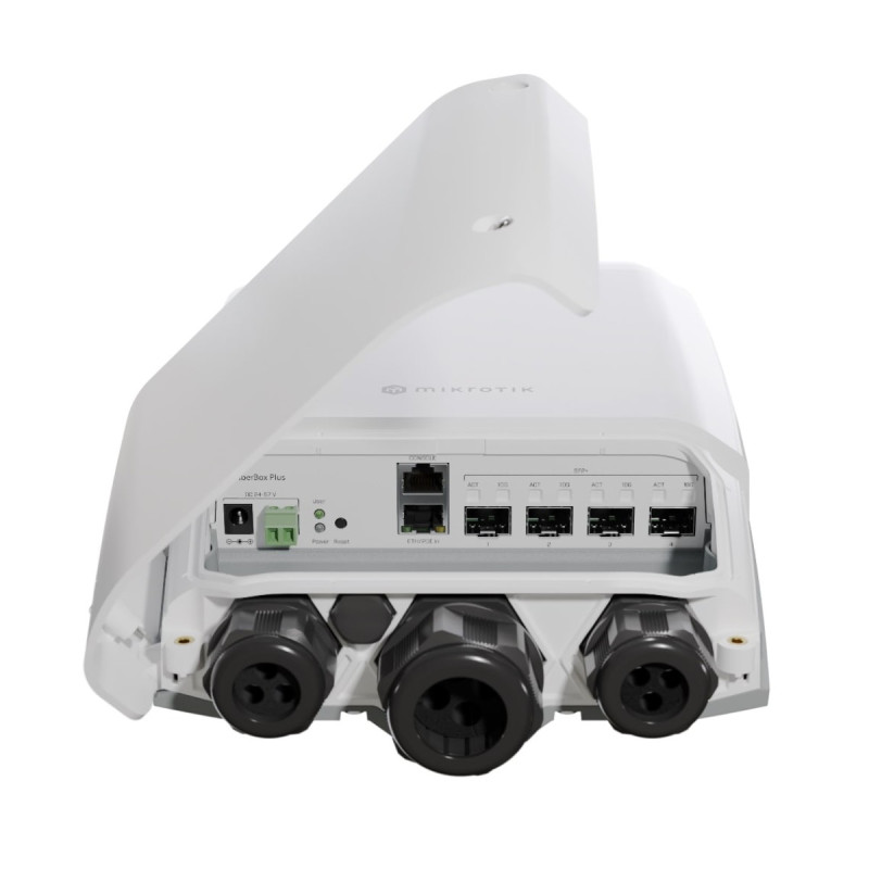 Комутатор 4 порти керований Mikrotik FiberBox Plus (CRS305-1G-4S+OUT)