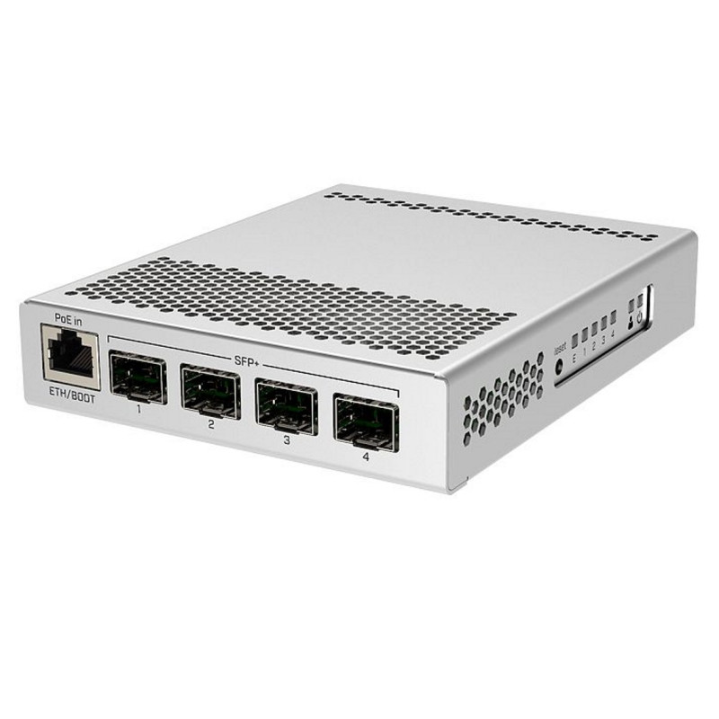 Коммутатор 5 портов управляемый MikroTik CRS305-1G-4S+IN