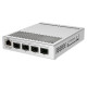 Коммутатор 5 портов управляемый MikroTik CRS305-1G-4S+IN