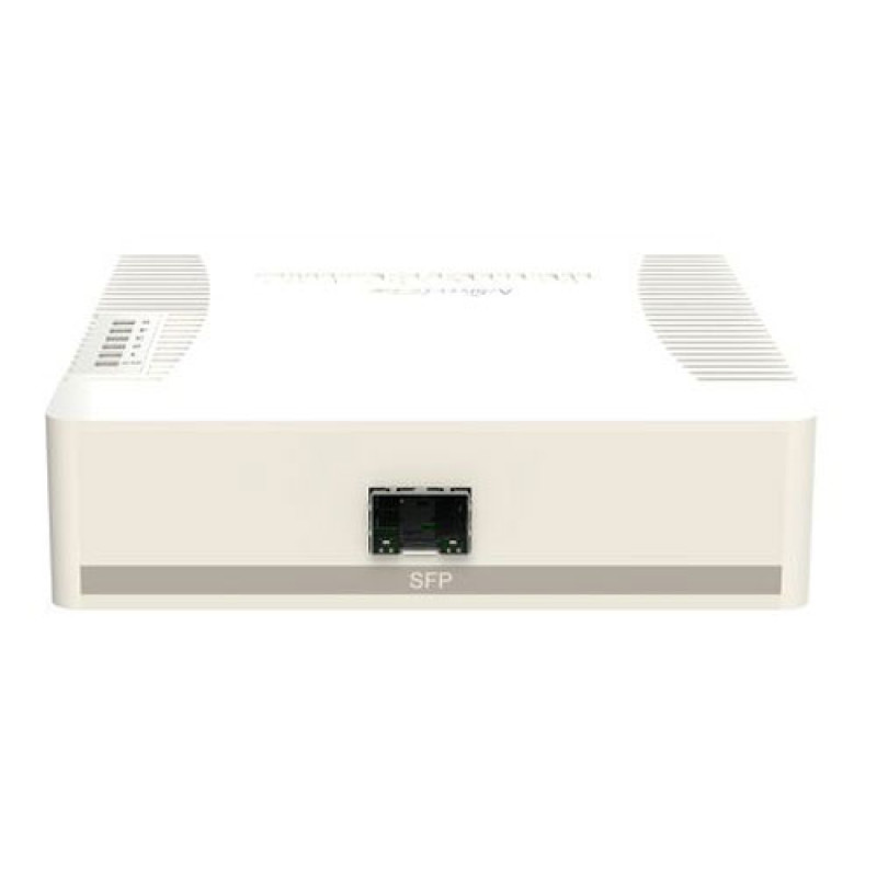 Комутатор 5 портів керований MikroTik RB260GSP (CSS106-1G-4P-1S) PoE