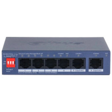 Коммутатор 6 портов управляемый Dahua DH-CS4006-4ET2GT-60 PoE