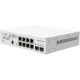 Комутатор 8 портів керований MikroTik CSS610-8G-2S+IN