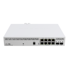 Коммутатор 8 портов управляемый MikroTik CSS610-8P-2S+IN PoE