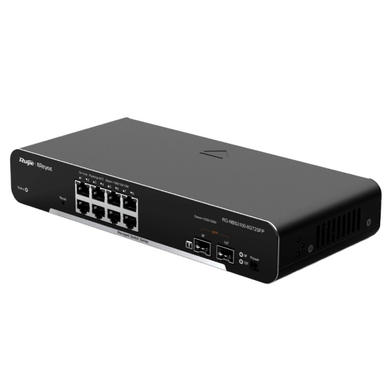 Комутатор 8 портів керований Ruijie RG-NBS3100-8GT2SFP L2