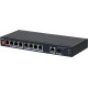 Коммутатор 8 портов неуправляемый Dahua DH-PFS3110-8ET1GT1GF-96 PoE
