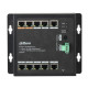 Коммутатор 8 портов неуправляемый Dahua DH-PFS3111-8ET-96-F PoE