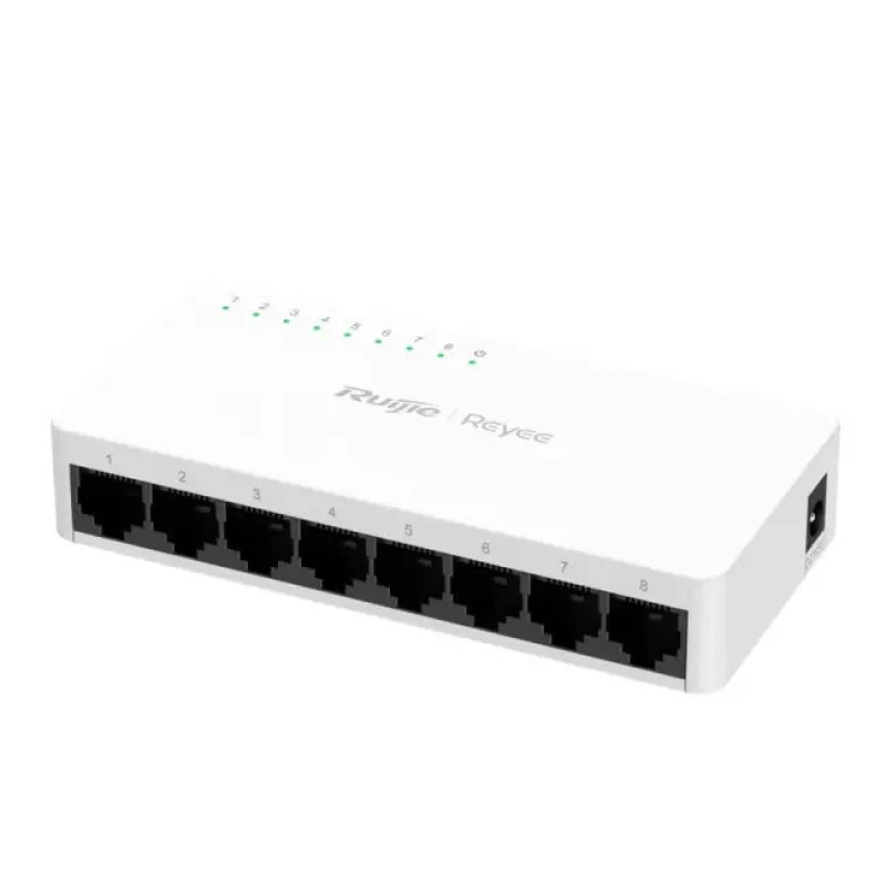 Комутатор 8 портів некерований Ruijie Reyee RG-ES08F 100М