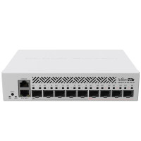 Коммутатор 9 портов управляемый MikroTik CRS310-1G-5S-4S+IN 10G SFP+