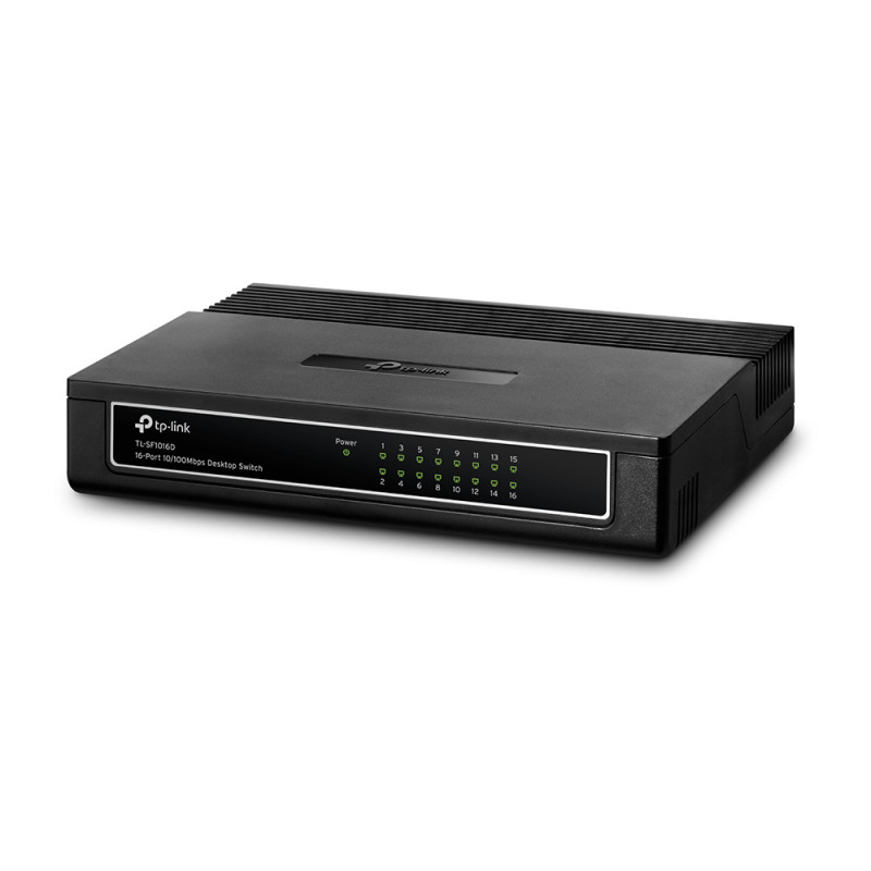 Коммутатор TP-LINK TL-SF1016D 16-портовый 10/100 Мбит/с