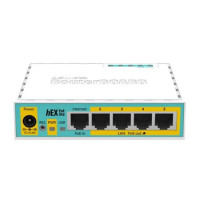 Маршрутизатор 5-портовий MikroTik hEX PoE lite (RB750UPr2)