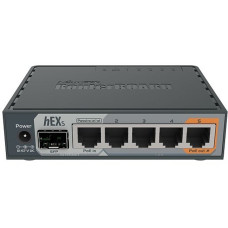 Маршрутизатор 5-портовый MikroTik hEX S (RB760iGS)