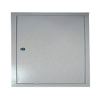 Дверцы металлические белые 500х600x40 + замок РДгп-27 Элтис 72752