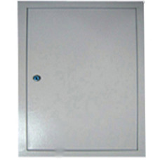 Дверцы металлические белые 500х700x40 + замок РДгп-28 Элтис 72754