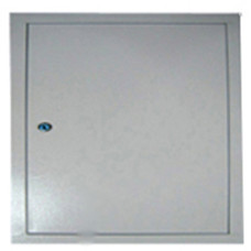 Дверцы металлические белые 600х600x40 + замок РДгп-29 Элтис 72756