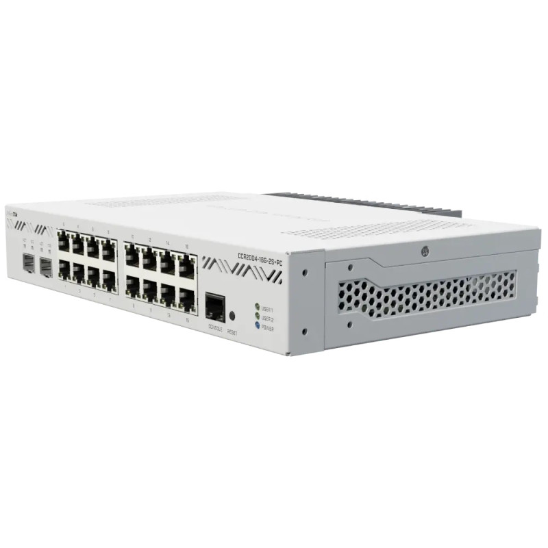 Маршрутизатор MikroTik CCR2004-16G-2S+PC