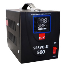 Стабилизатор напряжения SERVO-II-SVC-500VA LED цифр. 500ВА 1-фазный Eltis Electric 01443