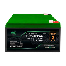 Акумулятор GV LiFePO4 12,8V - 12Ah (154Wh)