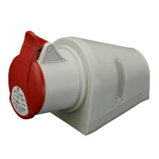 Розетка силовая стационарная SEZ 16А/5 (IZN 1653) IP44