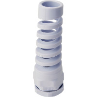 Спиральный кабельный ввод PGS 21 белый АСКО (A0150050051)