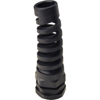 Спиральный кабельный ввод PGS 21 черный АСКО (A0150050057)