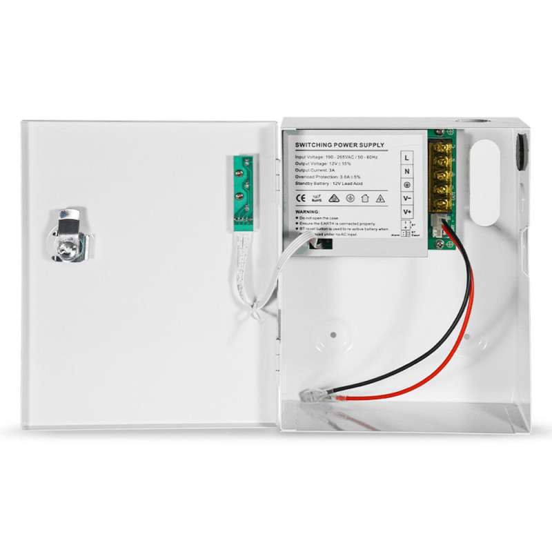 Блок безперебійного живлення Kraft PSU-1203LED 12В 3А