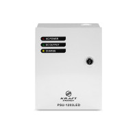 Блок бесперебойного питания Kraft PSU-1203LED 12В 3А