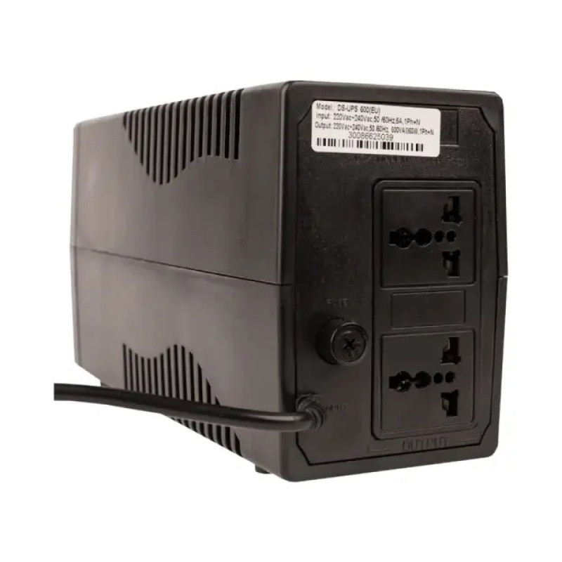 Джерело безперебійного живлення Hikvision DS-UPS600/EU 600ВА 