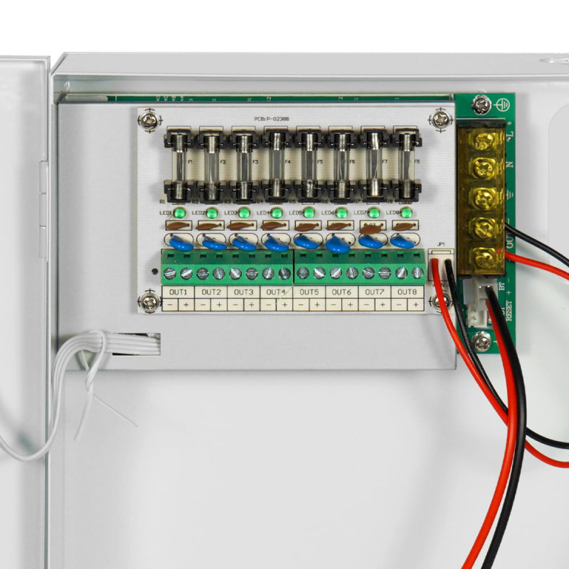 Источник бесперебойного питания Kraft PSU-1205/8CH