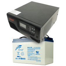 Комплект ИБП+АКБ MUST EP20-R600W+12V 100Ah DG12-100