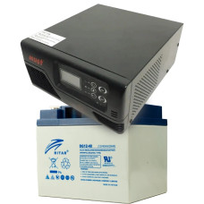 Комплект ИБП+АКБ MUST EP20-R600W+12V 40Ah DG12-40