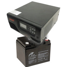 Комплект ИБП+АКБ MUST EP20-R600W+R-LFP12.8V50AH