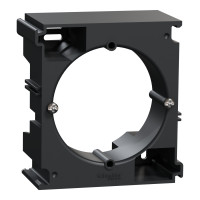 Коробка для зовнішнього багатопостового монтажу Чорний Sedna Design Schneider Electric SDD114902
