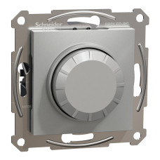 Светорегулятор поворотный ЛЕД димер 370Вт Asfora Schneider Electric алюминий EPH6800161