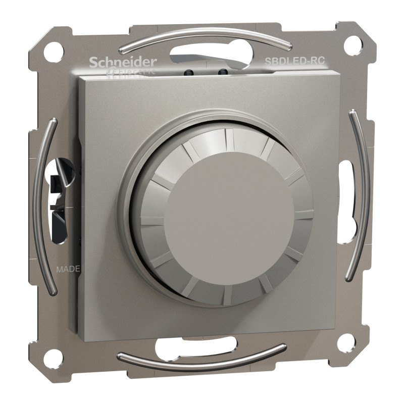 Світлорегулятор поворотний ЛЕД димер 370Вт Schneider Electric бронза EPH6800169