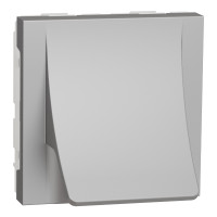 Вывод кабеля до 12мм (2 модуля) Unica New Schneider Electric алюминий NU386230