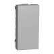Заглушка (1 модуль) Unica New Schneider Electric алюміній NU986530
