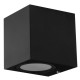 Архитектурный фасадный накладной светильник Ledcoin DH146 под лампу черный (80841)