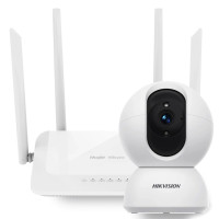 Комплект DS-2CV2Q21G1-IDW(W)/EU 2МП + Reyee RG-EW1200